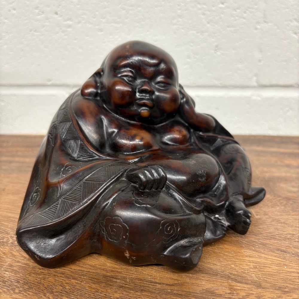 Erotic Scene Buddha Cast Resin Figurine, Kama Sutra Art